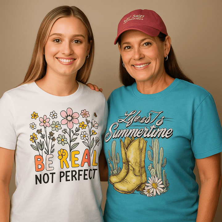 Be Real Not Perfect Women's Relaxed Fit T-shirt - Real Moms Boutique LLC