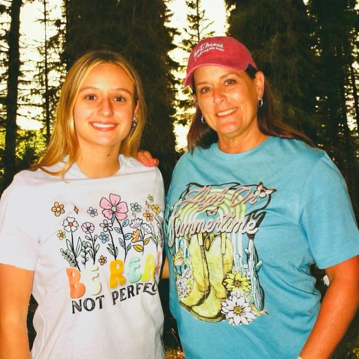 Be Real Not Perfect Women's Relaxed Fit T-shirt - Real Moms Boutique LLC