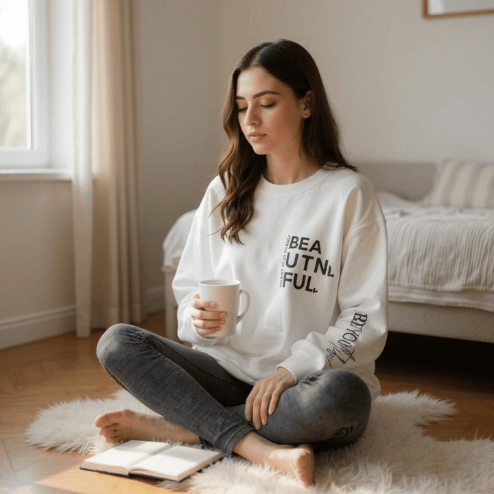 "Beautiful You" Sweatshirt - Real Moms Boutique LLC