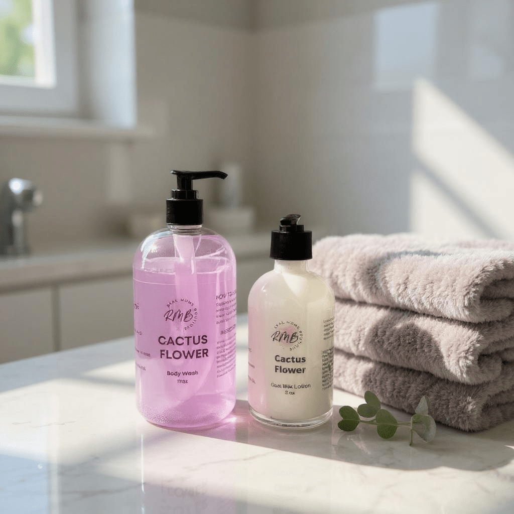 Body Wash and Goat Milk Lotion Set - Real Moms Boutique LLC