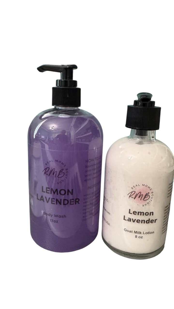 Body Wash and Goat Milk Lotion Set - Real Moms Boutique LLC