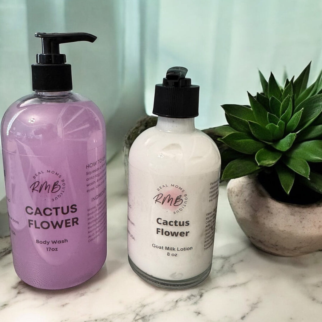 Body Wash and Goat Milk Lotion Set - Real Moms Boutique LLC