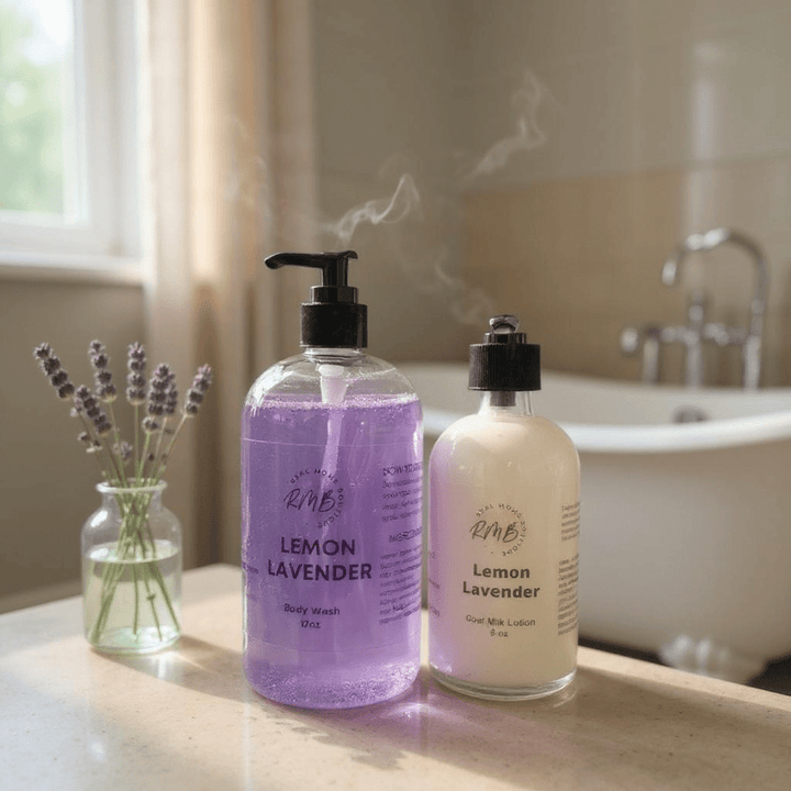 Body Wash and Goat Milk Lotion Set - Real Moms Boutique LLC