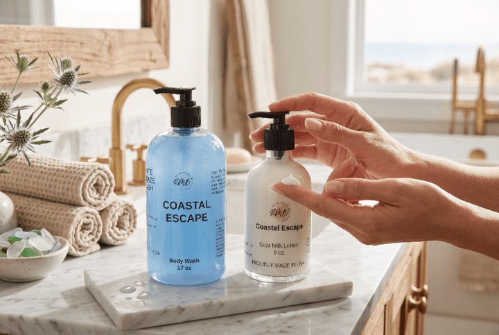 Body Wash and Goat Milk Lotion Set - Real Moms Boutique LLC