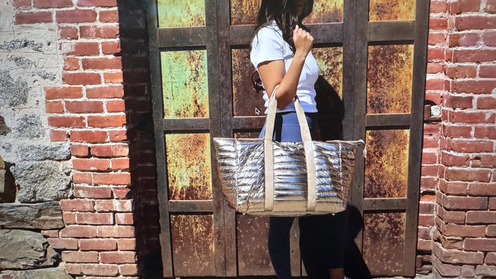 Cassie Weekender Puffer Bags - Real Moms Boutique LLC