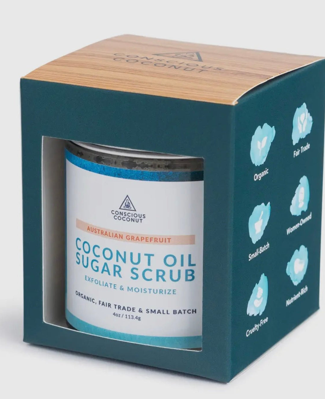 Coconut Oil Sugar Scrub - Real Moms Boutique LLC