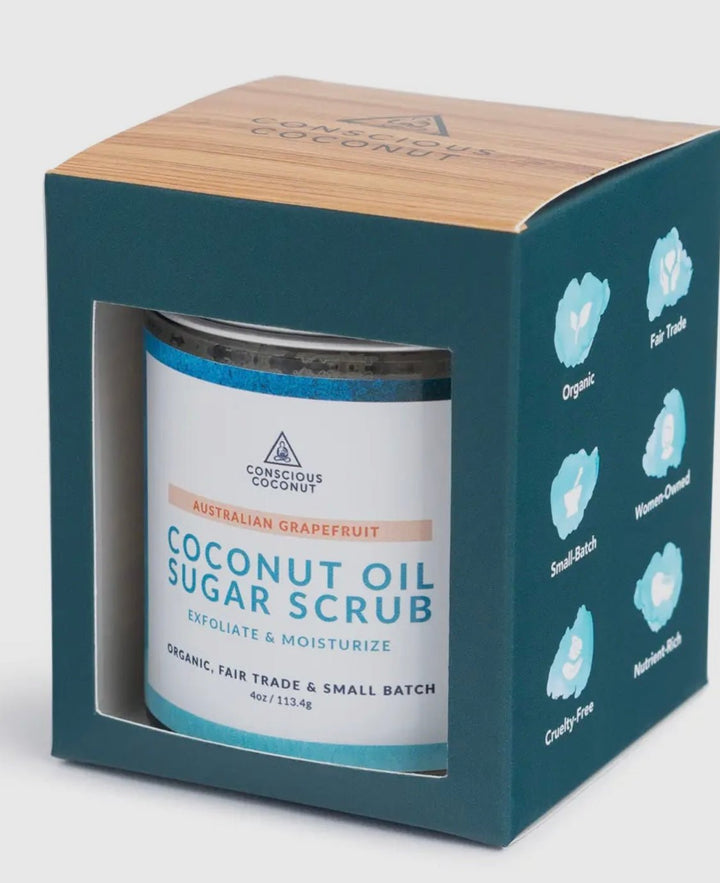 Coconut Oil Sugar Scrub - Real Moms Boutique LLC