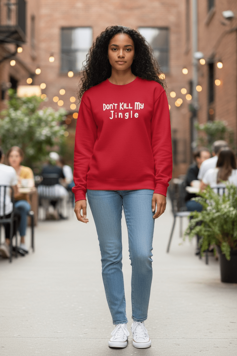 Don’t Kill My Jingle Sweatshirt - Real Moms Boutique LLC