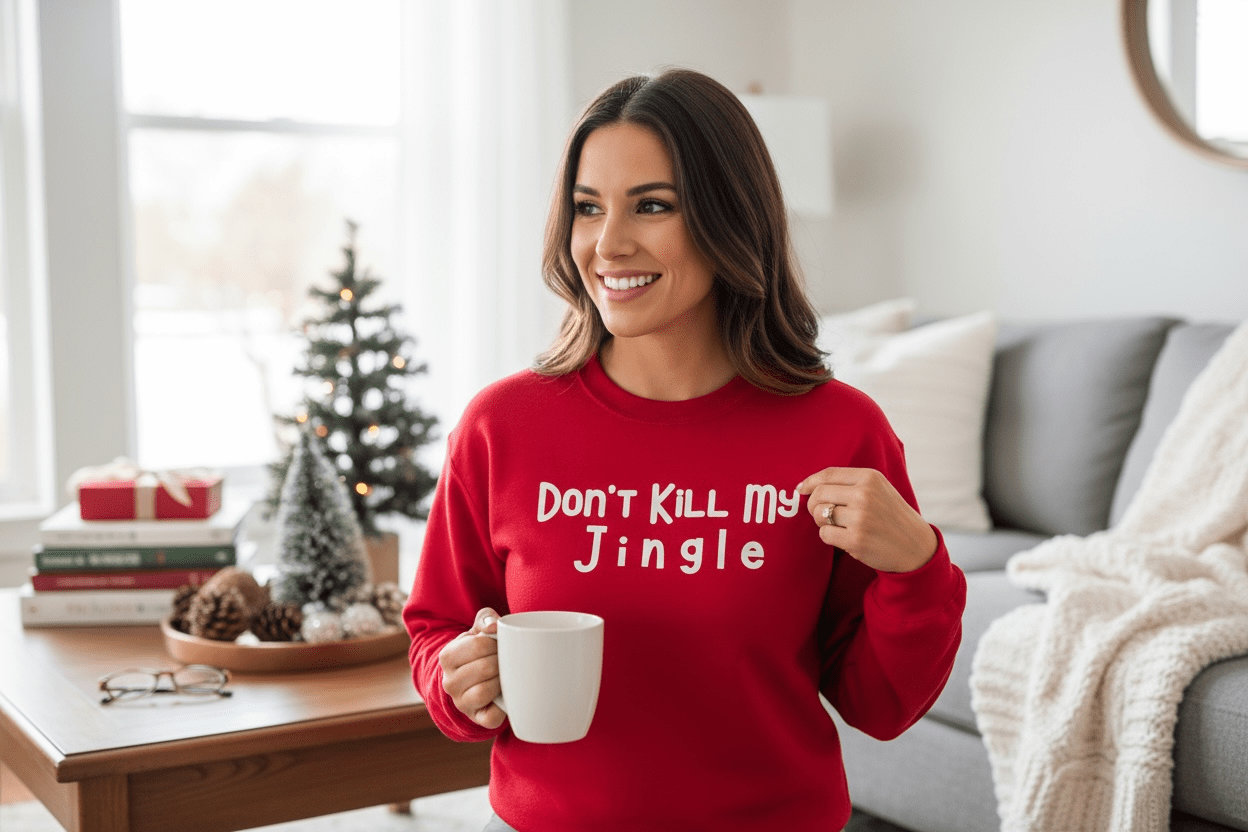 Don’t Kill My Jingle Sweatshirt - Real Moms Boutique LLC
