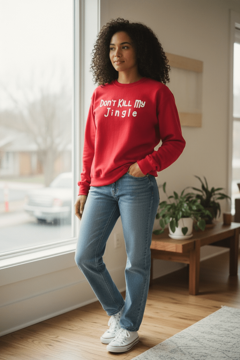 Don’t Kill My Jingle Sweatshirt - Real Moms Boutique LLC