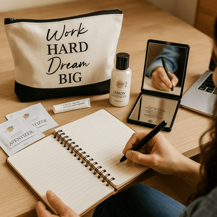 Everyday Empowerment Canvas Gift Pouch - Essentials for Women - Real Moms Boutique LLC