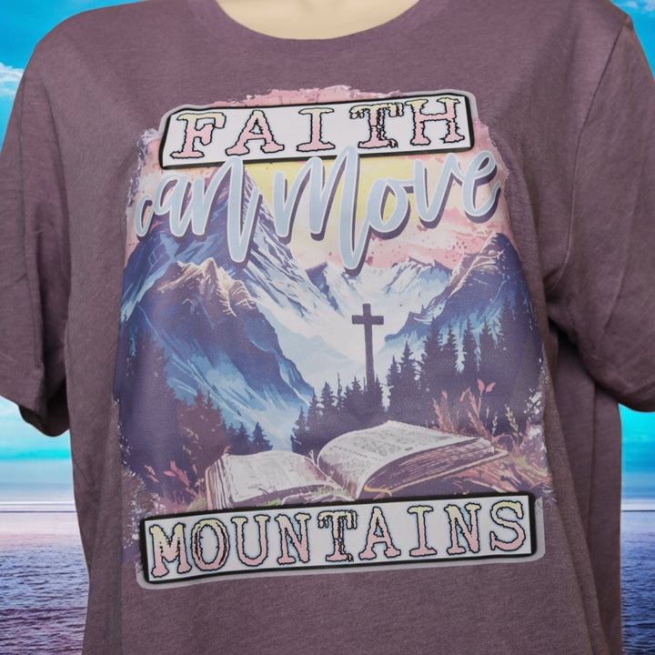 Faith Can Move Mountains Tee: Unisex - Real Moms Boutique LLC