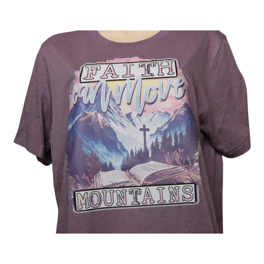 Faith Can Move Mountains Tee: Unisex - Real Moms Boutique LLC