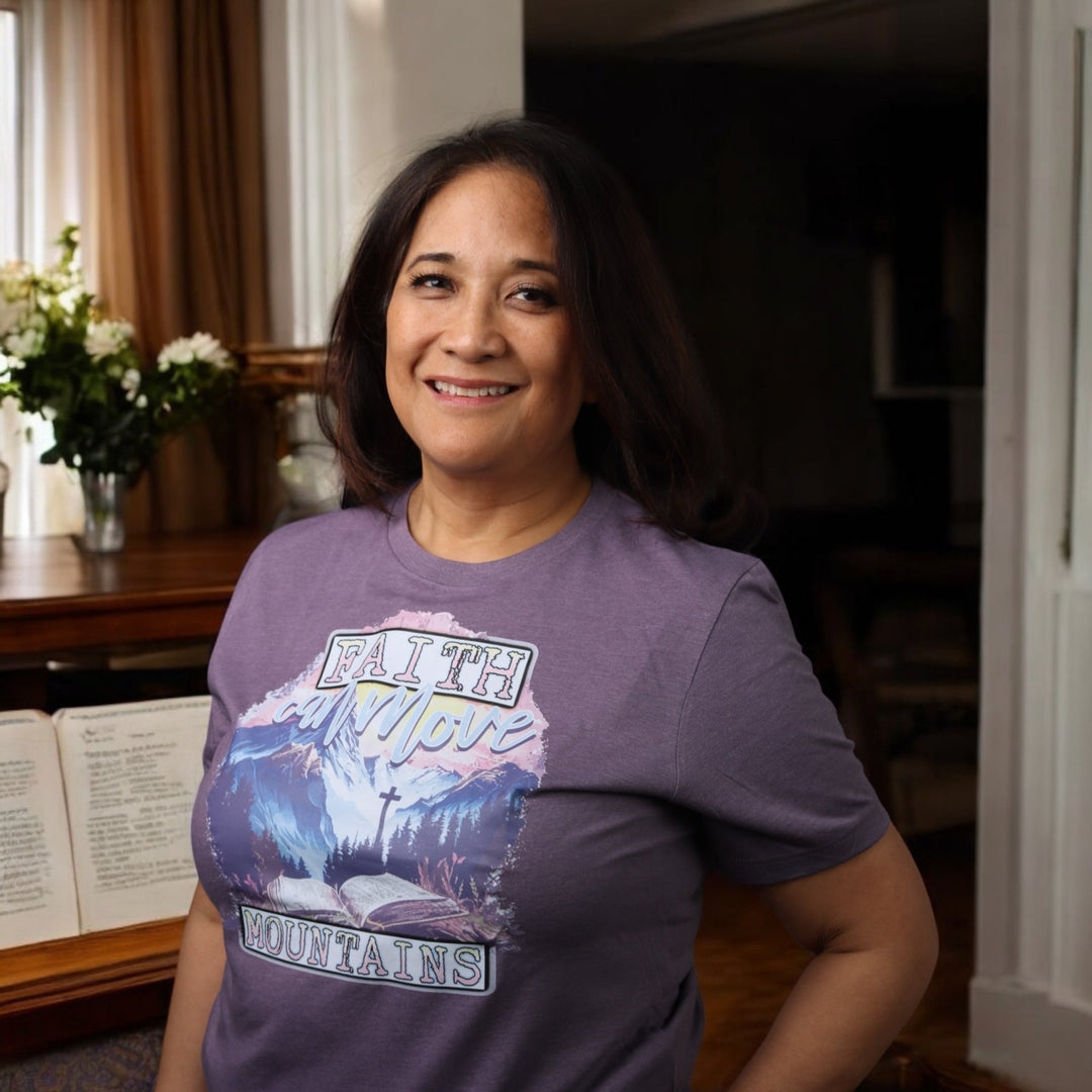 Faith Can Move Mountains Tee: Unisex - Real Moms Boutique LLC