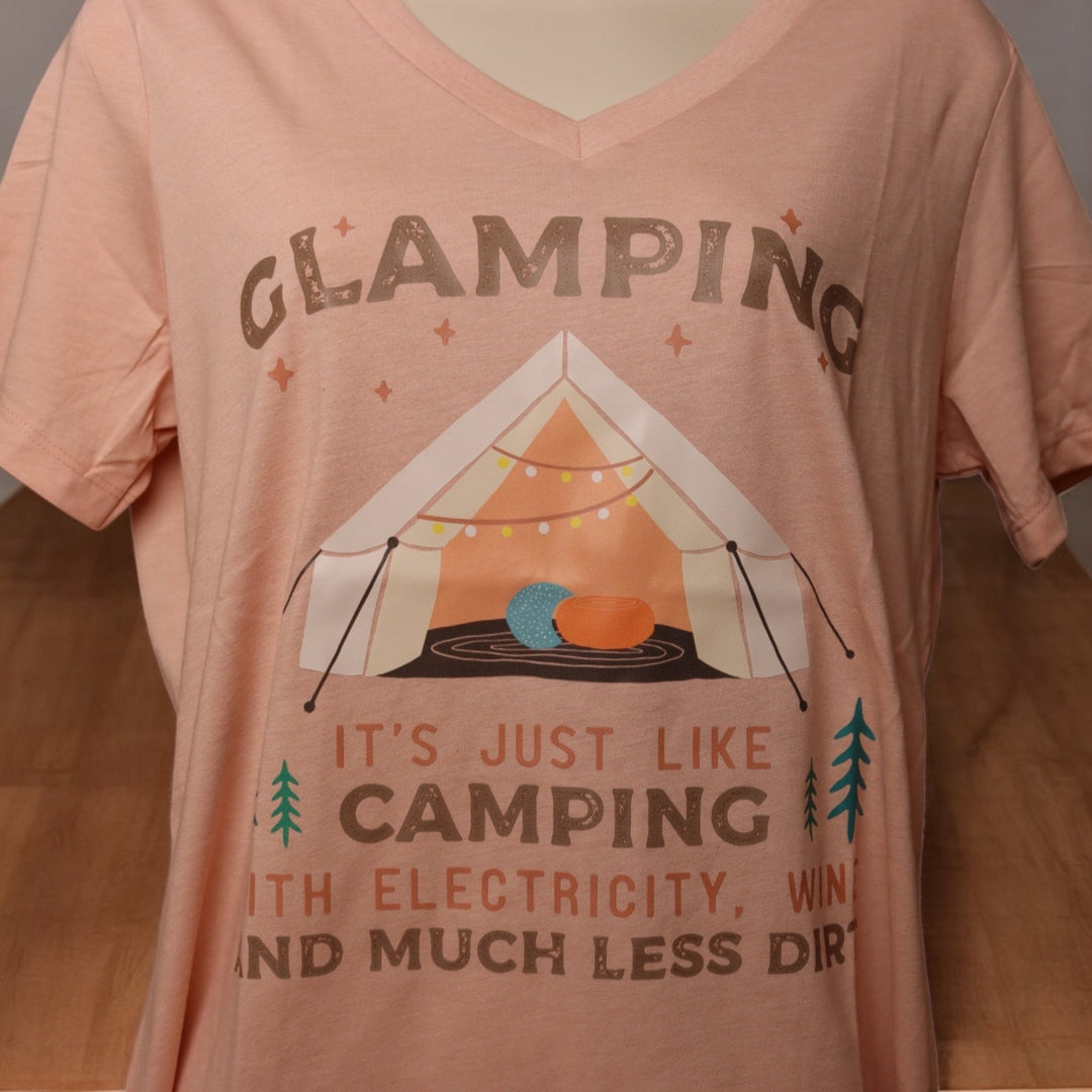 Glamping "Queen" T-Shirt - Women's Relaxed Fit - Real Moms Boutique LLC