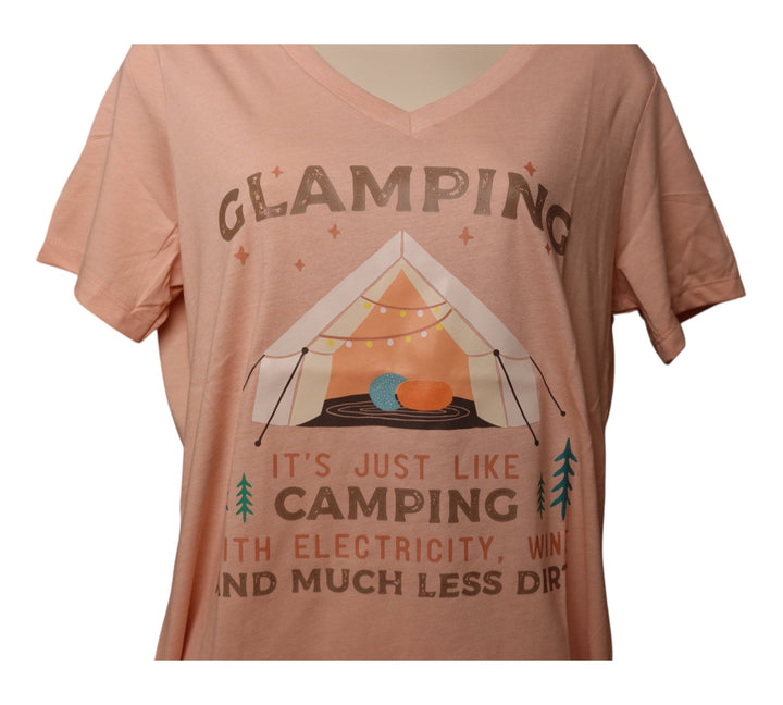Glamping "Queen" T-Shirt - Women's Relaxed Fit - Real Moms Boutique LLC