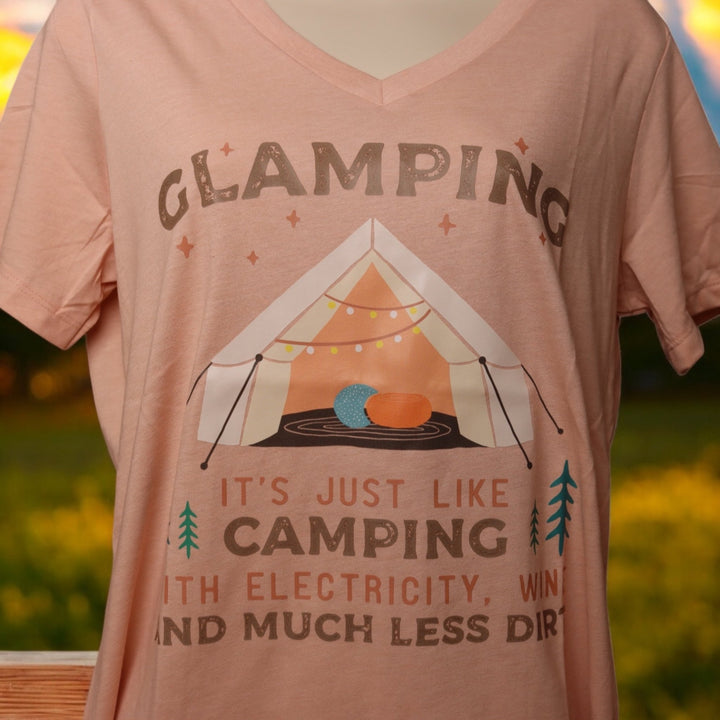 Glamping "Queen" T-Shirt - Women's Relaxed Fit - Real Moms Boutique LLC