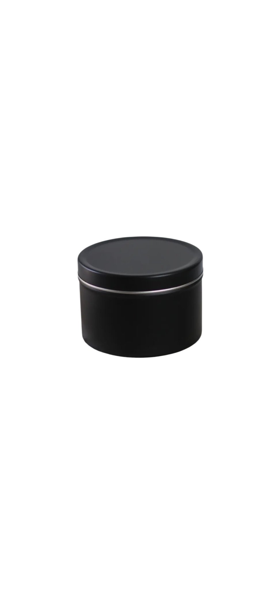 Hand - Poured Soy Blend Candle – 6 oz Black Tin - Real Moms Boutique LLC