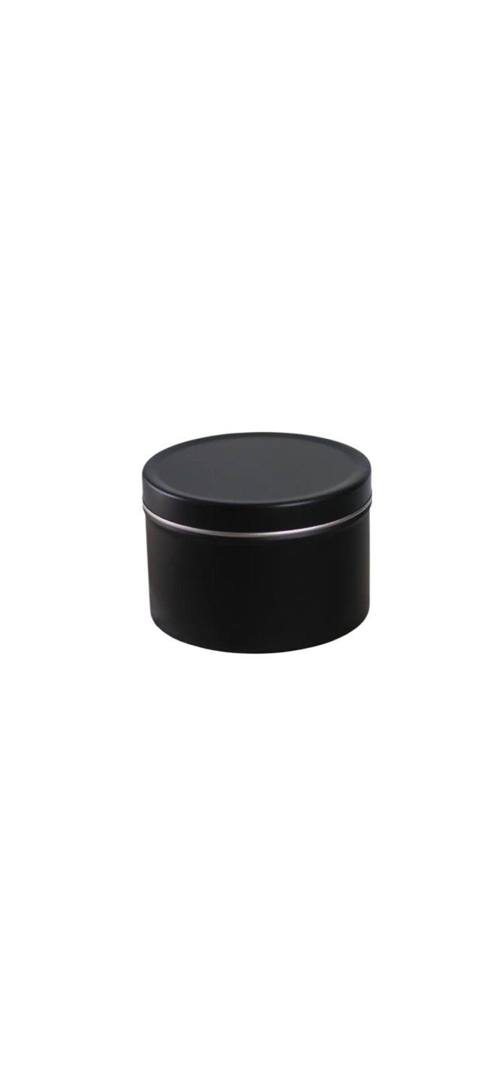Hand - Poured Soy Blend Candle – 6 oz Black Tin - Real Moms Boutique LLC