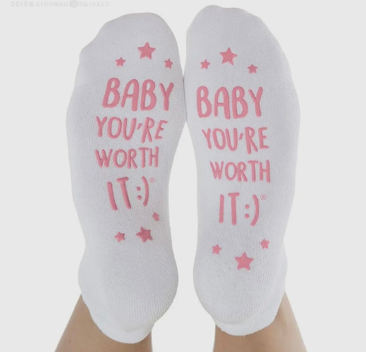 Labor and Delivery Inspirational Fun Socks - Real Moms Boutique LLC