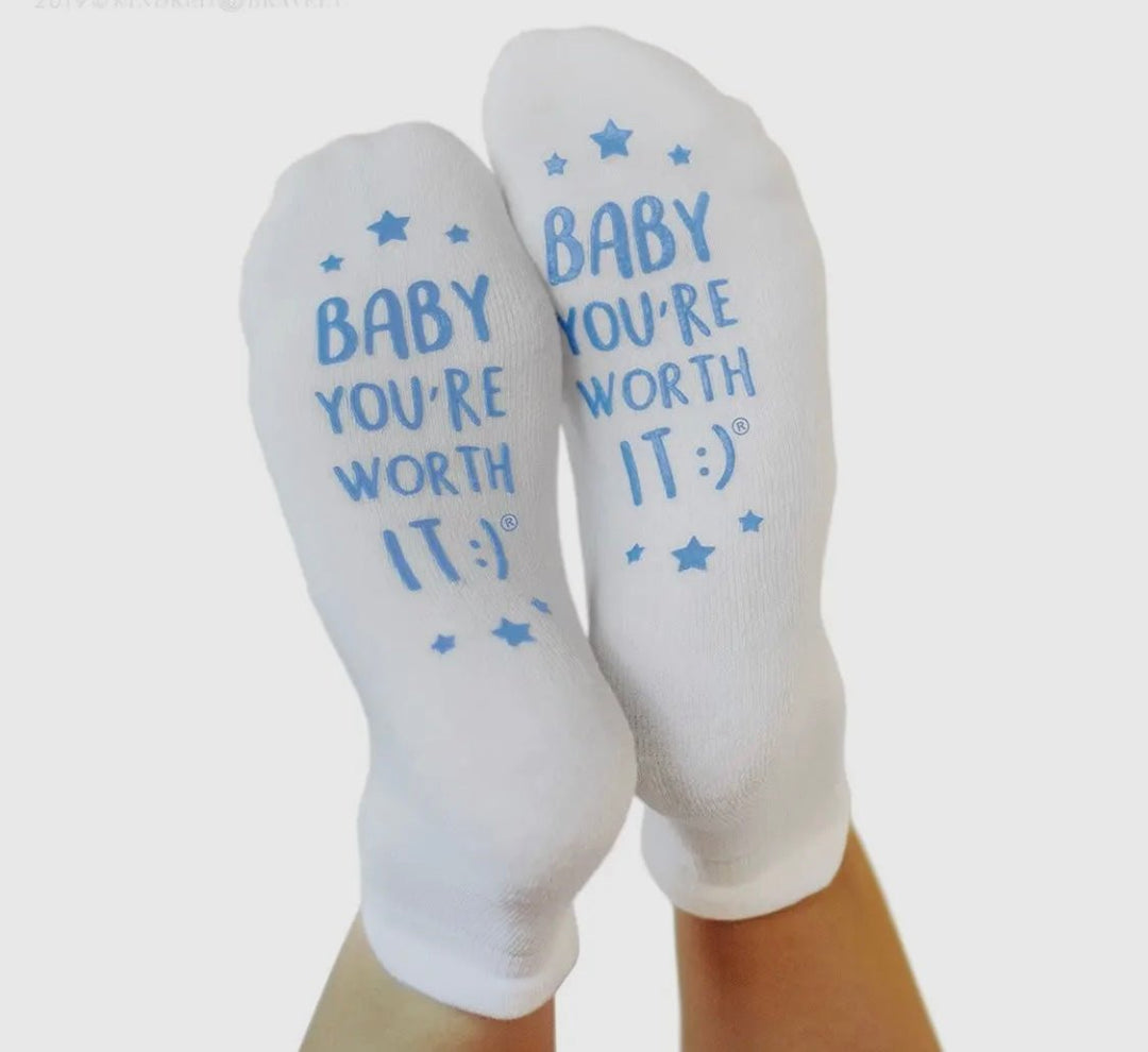 Labor and Delivery Inspirational Fun Socks - Real Moms Boutique LLC