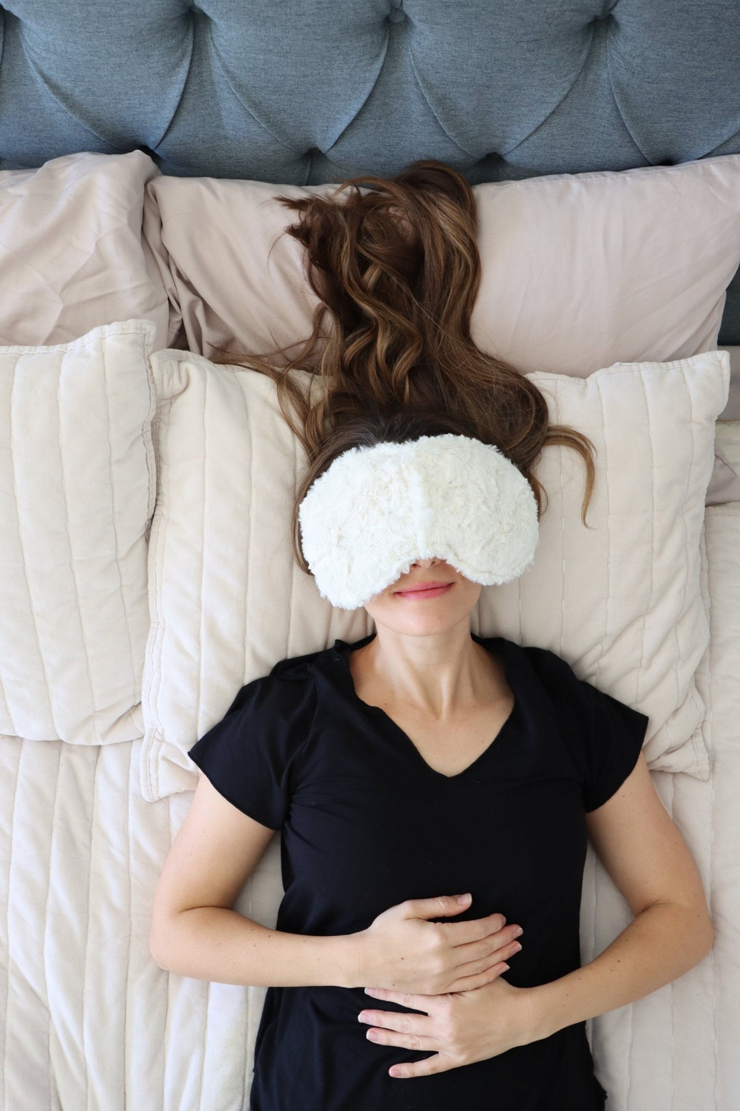 Lavender - Infused Weighted Eye Pillow for Rest & Relief - Real Moms Boutique LLC