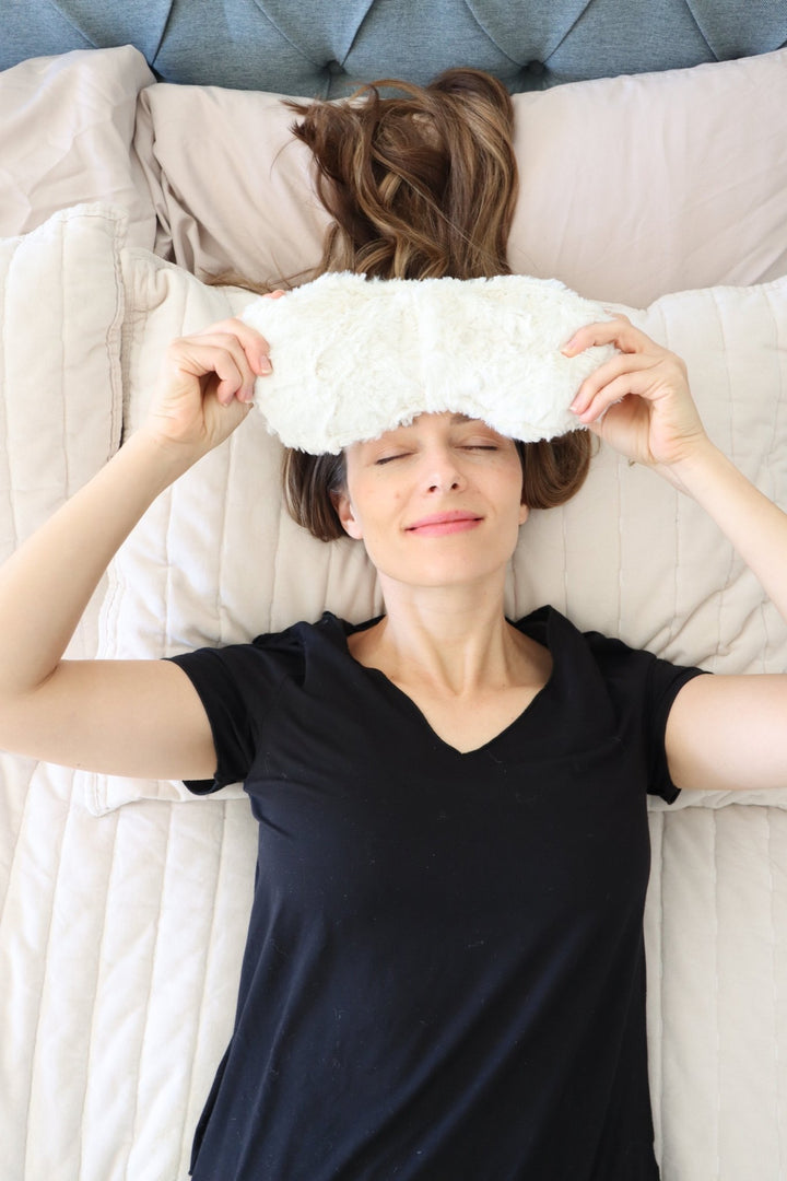 Lavender - Infused Weighted Eye Pillow for Rest & Relief - Real Moms Boutique LLC