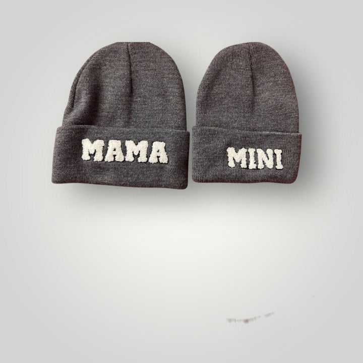 Mama and Mini Matching Beanie Set - Real Moms Boutique LLC