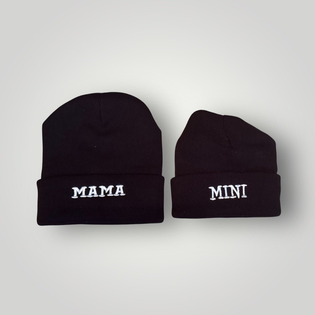 Mama and Mini Matching Beanie Set - Real Moms Boutique LLC