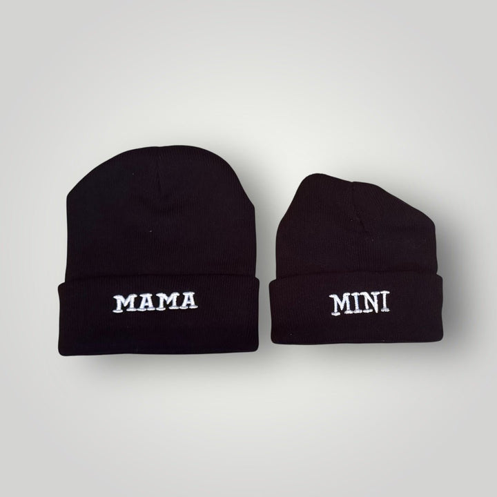 Mama and Mini Matching Beanie Set - Real Moms Boutique LLC