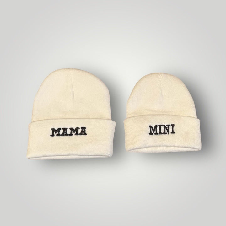 Mama and Mini Matching Beanie Set - Real Moms Boutique LLC