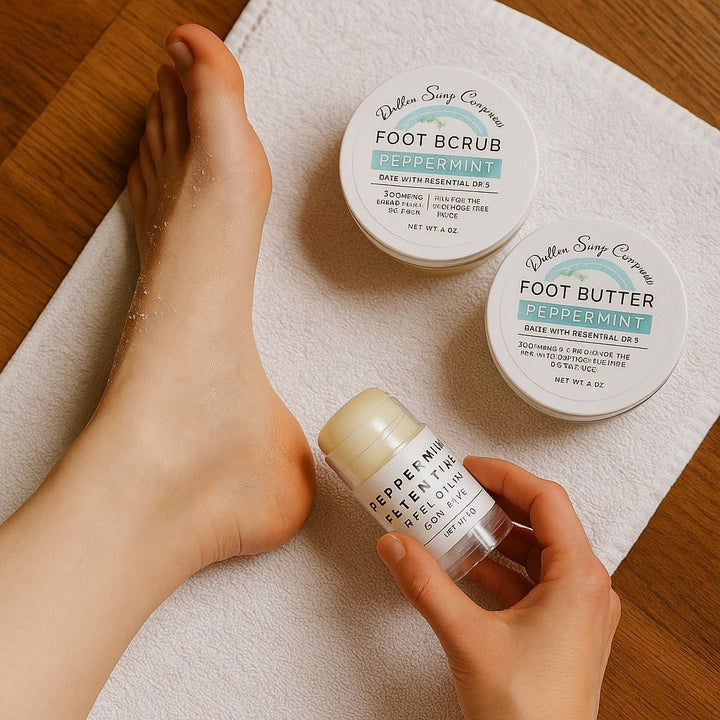Peppermint Essential Foot Care Gift Set! - Real Moms Boutique LLC