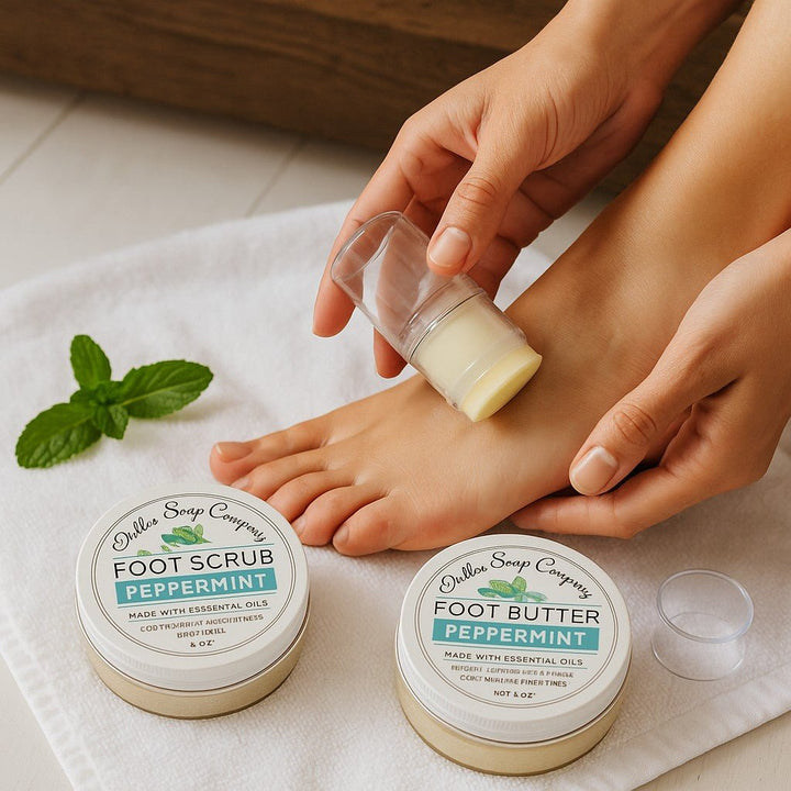 Peppermint Essential Foot Care Gift Set! - Real Moms Boutique LLC