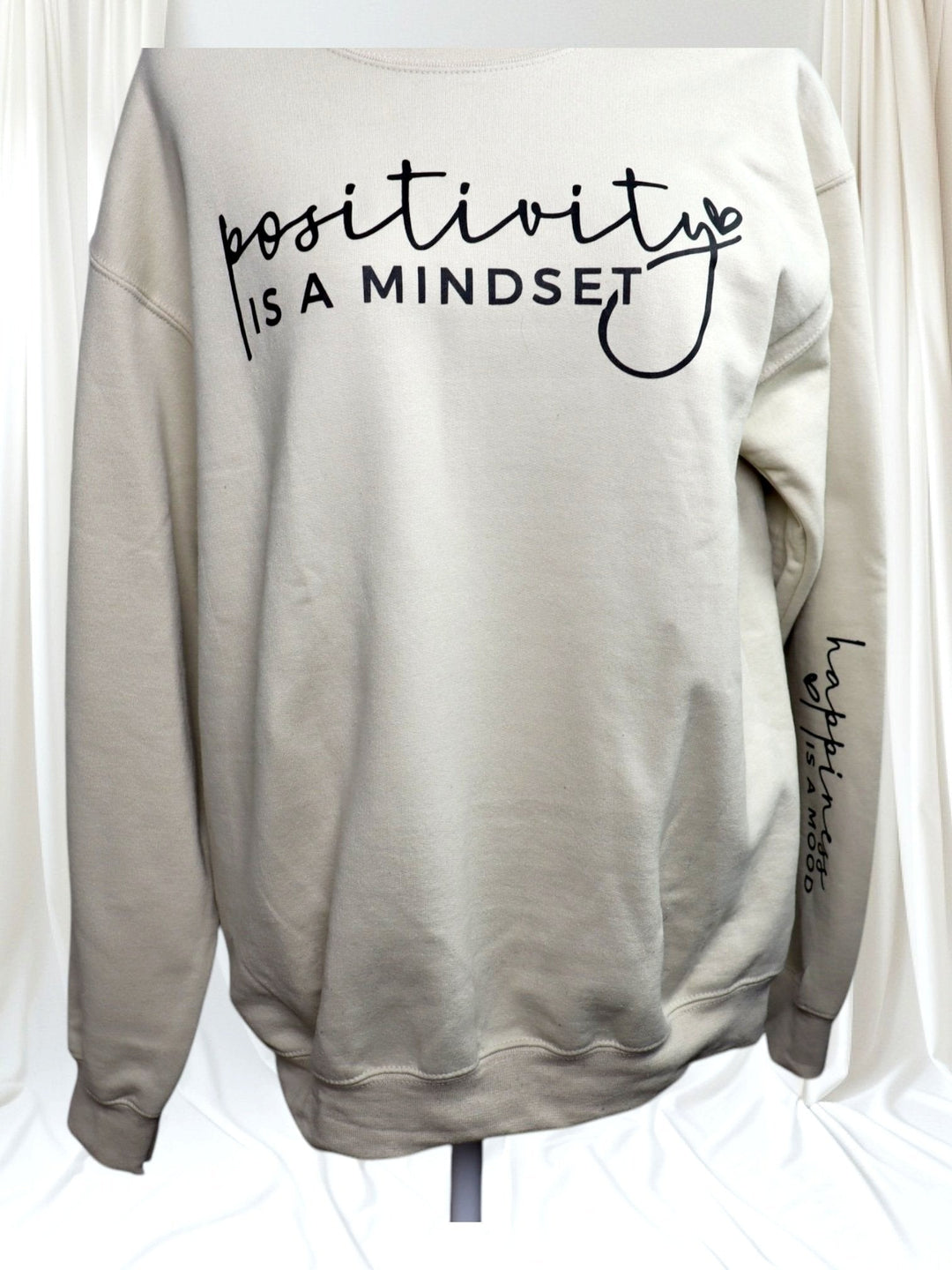 "Positivity is a Mindset" Sweatshirt - Real Moms Boutique LLC