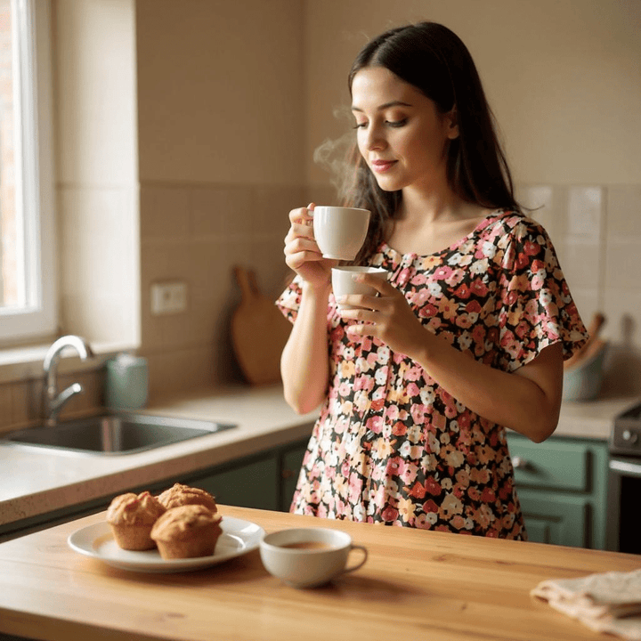 Postpartum and Recovery Lounge Gown - Real Moms Boutique LLC