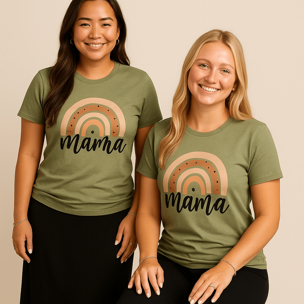 Rainbow Mama T-Shirt - Real Moms Boutique LLC