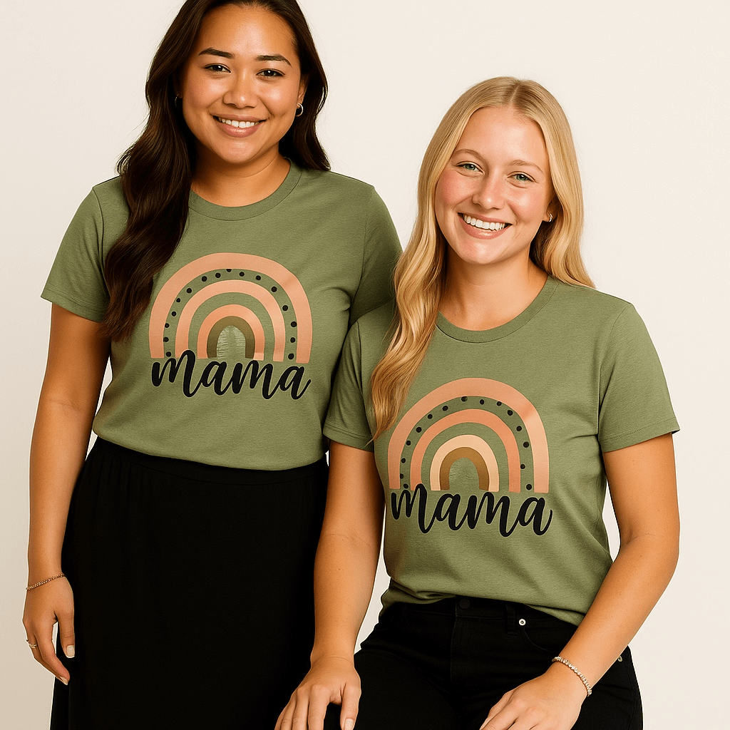 Rainbow Mama T-Shirt - Real Moms Boutique LLC