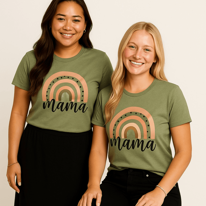 Rainbow Mama T-Shirt - Real Moms Boutique LLC