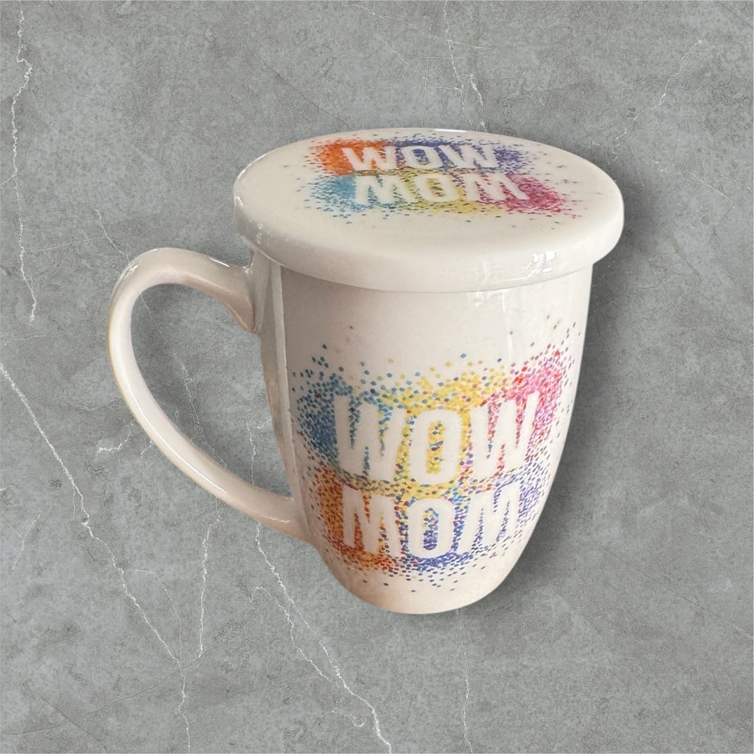 Superpower Mom Porcelain Tea Cup - Real Moms Boutique LLC