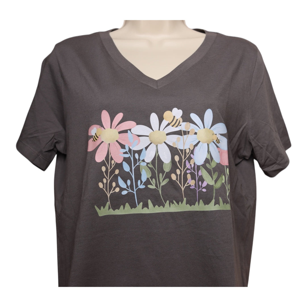 Wildflower Bloom Tee - Real Moms Boutique LLC