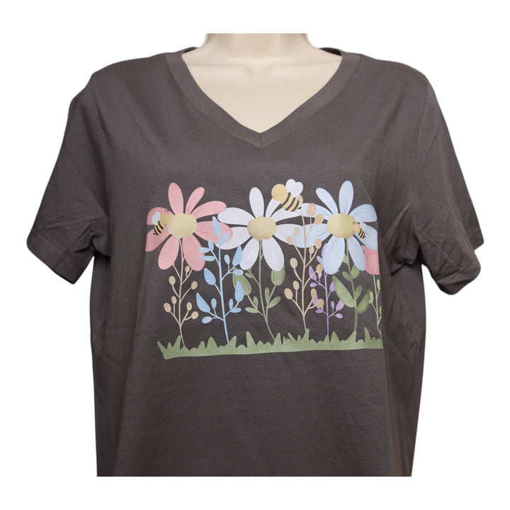 Wildflower Bloom Tee - Real Moms Boutique LLC