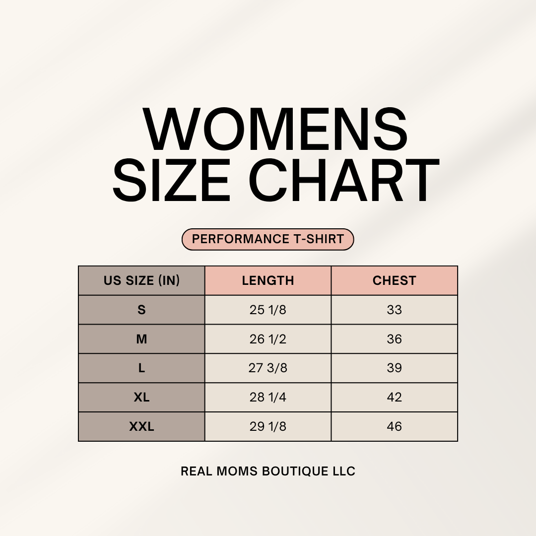 Women's Performance T-Shirt - Real Moms Boutique LLC