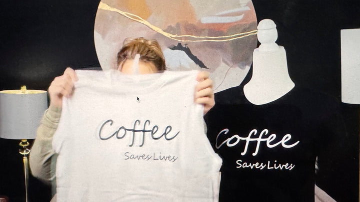 Women's Tee - Coffee Saves Lives - Real Moms Boutique LLC
